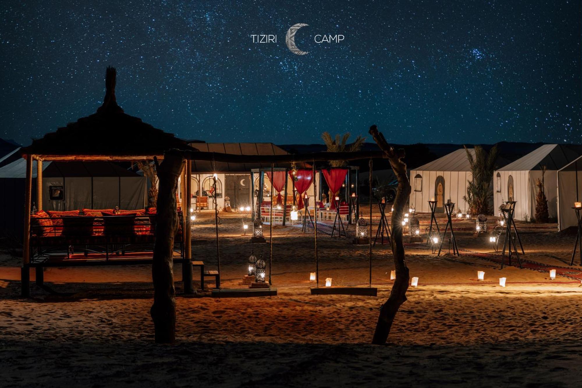 Tiziri Camp Hotel เมอร์ซูกา ภายนอก รูปภาพ